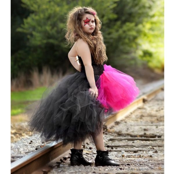 01703-rockstar-queen-girls-dress-birthday-outfit-photo-prop-halloween-costume-little-girl-tutu-dress-funking-girls-dresses