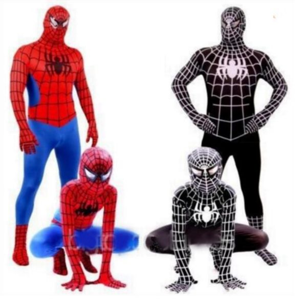 04602-spider-man-black-venom-kids-adult-superhero-lycra-spiderman-hero-zentai-halloween-costume-with-mask