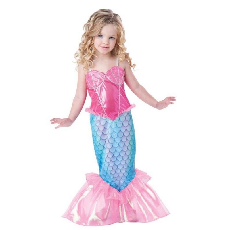 05501-the-little-mermaid-ariel-kids-girls-dresses-princess-cosplay-halloween-costume