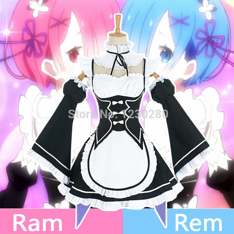 06001-life-in-a-different-world-from-zero-rem-ram-black-and-white-lovely-maid-dress-cosplay-costume
