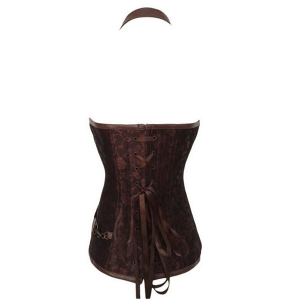 08703-synthetic-leathe-brown-vintage-steampunk-corselet-tops-overbust-bustiers-corsets-gothic-corset-steampunk-for-women