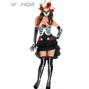 09401-skeleton-day-of-the-dead-costume-womens-sexy-sugar-skull-dia-flower-fairy-halloween-ghost-vampire-bride-fancy-dress