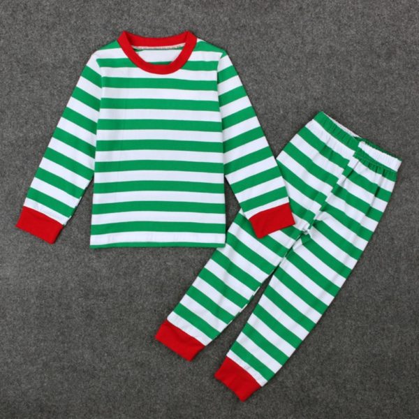 15004-new-years-christmas-pajamas-kids-winter-striped-fashion-long-sleeve-boys-girls-pajamas-sets