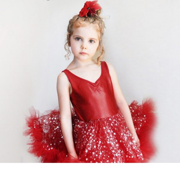 17201-christmas-dress-beautiful-pearlite-layer-with-bling-star-lace-mesh-tutu-ruffle-girl-new-year-party-dress
