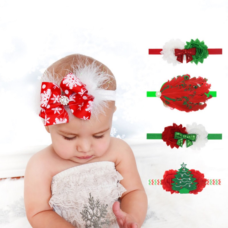 20001-christmas-headwear-fashion-cotton-fabric-girls-headwear-bling-bling-paillette-bow-flower-baby-headband