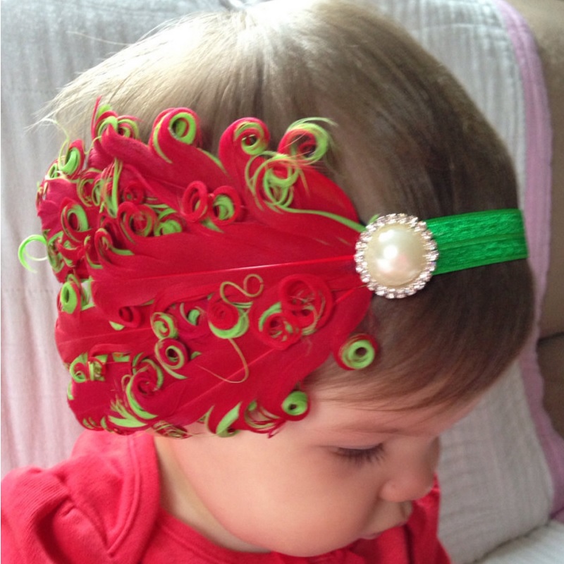 20002-christmas-headwear-fashion-cotton-fabric-girls-headwear-bling-bling-paillette-bow-flower-baby-headband