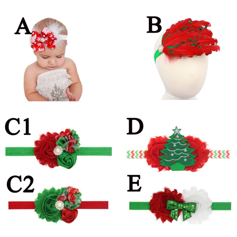 20005-christmas-headwear-fashion-cotton-fabric-girls-headwear-bling-bling-paillette-bow-flower-baby-headband