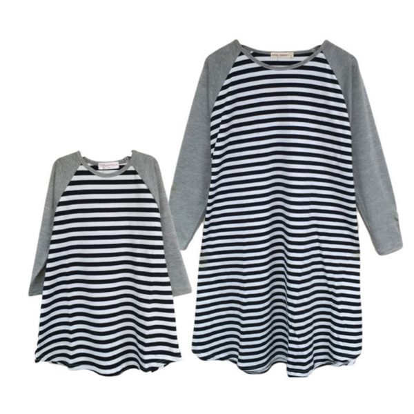 20104-casual-style-striped-long-sleeve-dress-vestido-mother-daughter-dresses
