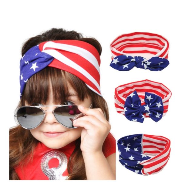 20401-star-striped-printed-milk-cotton-fabric-girls-headwear-bunny-ears-bow-baby-headband
