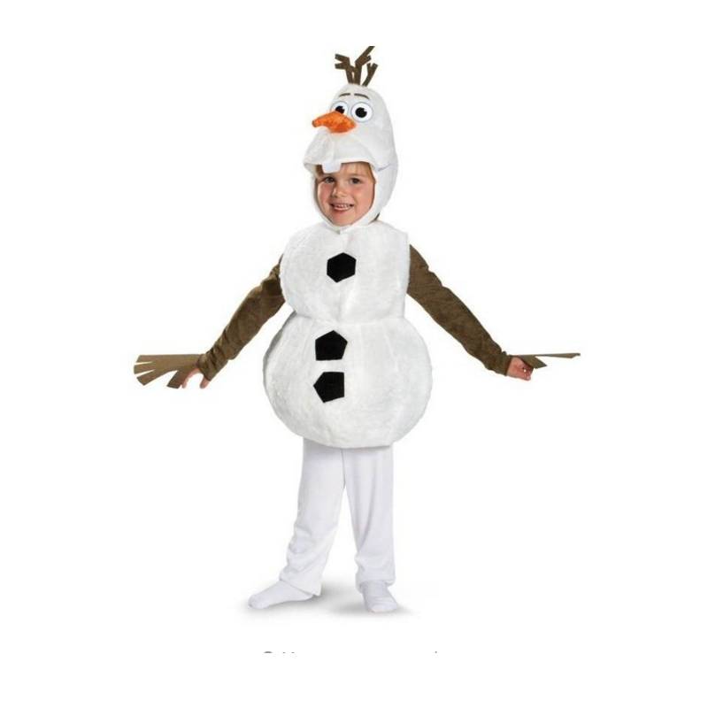 Cute Toddlers and Kids Deluxe Olaf Movie Cosplay Clothing Child ...