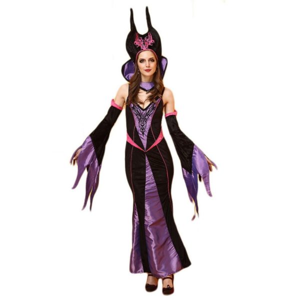 21503-halloween-wicth-costume-queen-dress-dress-cloak-bar-game-cosplay-costume