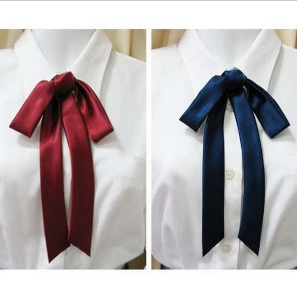 22301-jk-japanese-school-uniforms-quality-satin-ribbon-bow-tie-lengthening-lead-multicolor-flower-tie