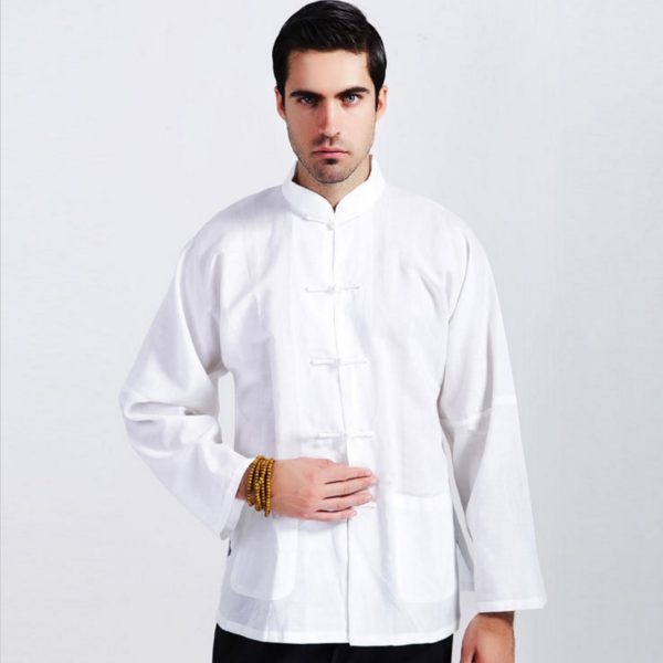 23601-male-spring-and-autumn-top-tang-suit-shirt-long-sleeve-chinese-style-vintage-tai-chi-clothing-white-basic-shirt