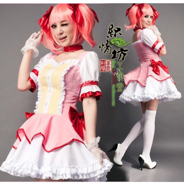 26101-japanese-anime-madoka-kaname-princess-skirt-maid-costume