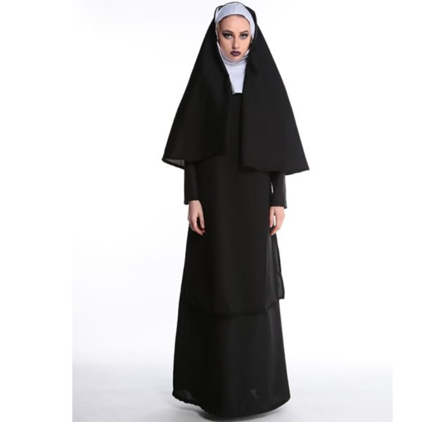 29904-sexy-nun-costume-adult-women-cosplay-dress-with-black-hood-for-halloween