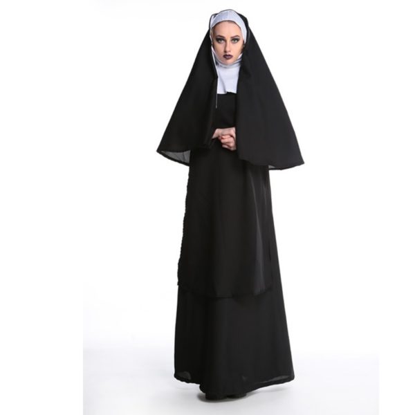 29905-sexy-nun-costume-adult-women-cosplay-dress-with-black-hood-for-halloween