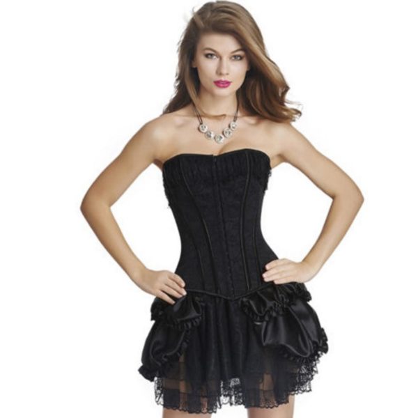 37301-women-corsets-and-bustier-top-gothic-corset-overbust-waist-trainer-topskirt