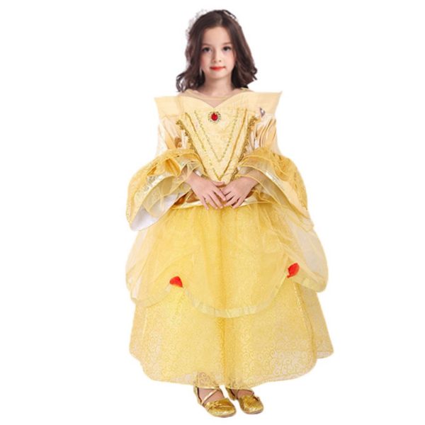 51402-childern-princess-belle-halloween-costumes