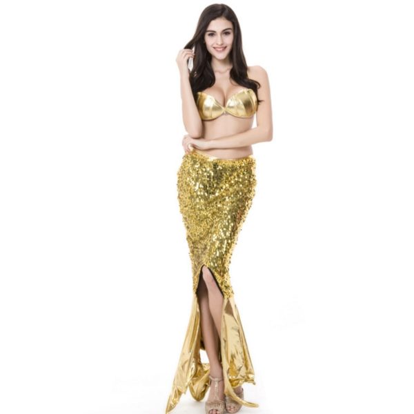 51801-gold-sexy-set-princess-ariel-clothing-mermaid-cosplay-dress-uniform