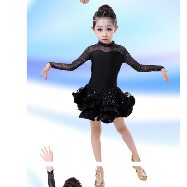 52303-latin-dance-dress-tango-samba-rosy-black-red-yellow-competition-stage-professional-girl-child-dress-costume