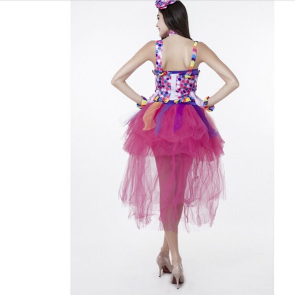 53105-circus-funny-harley-quinn-halloween-fancy-costume-pink-colo53105-circus-funny-harley-quinn-halloween-fancy-costume-pink-colorful-women-uniformrful-women-uniform