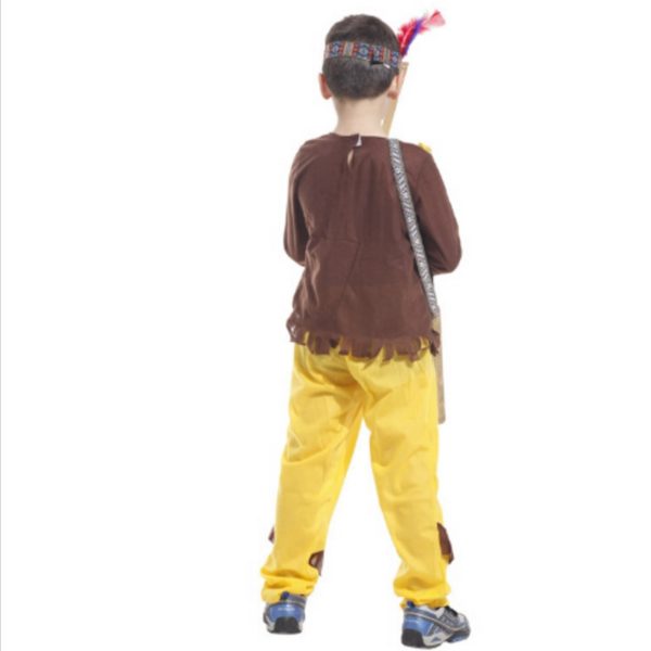 55704-indian-cosplay-costume-children-shirtpantheadwear-birthday-gift-party-clothing-set