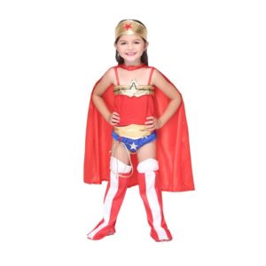 71301-girls-anime-super-hero-fancy-jumpsuits-halloween-party-costumes-with-cloak-cape