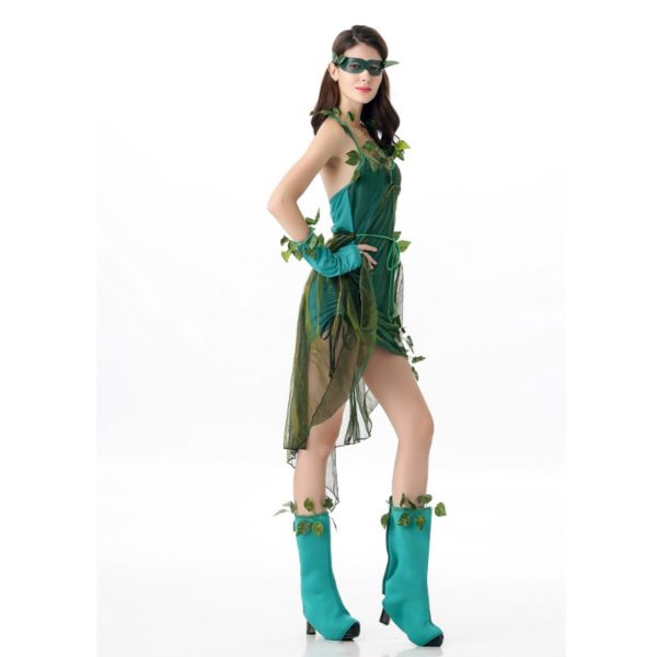80405 Women Elf Princess Dress Elves Flower Fairy Costume Cosplay