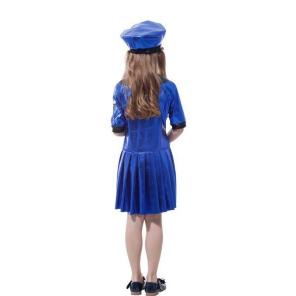 81502 Policewoman Costume For Girls