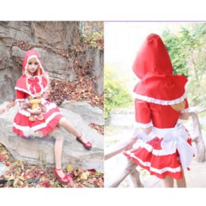 82801 Japanese Sweet Maid Dress Cosplay Costumes Lolita Apron Uniform Dress