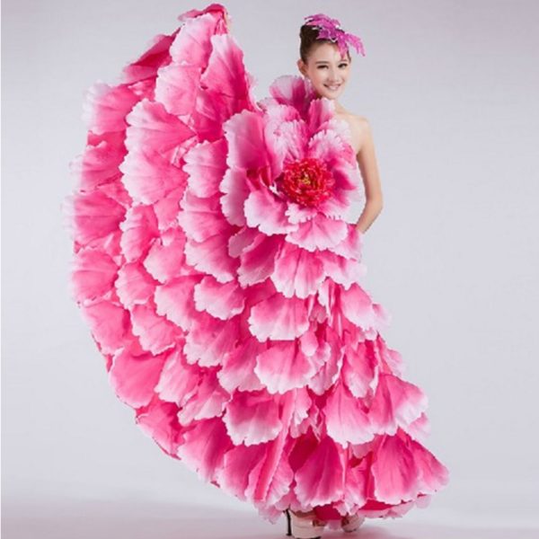 84603 Women Flamenco Dance Costume