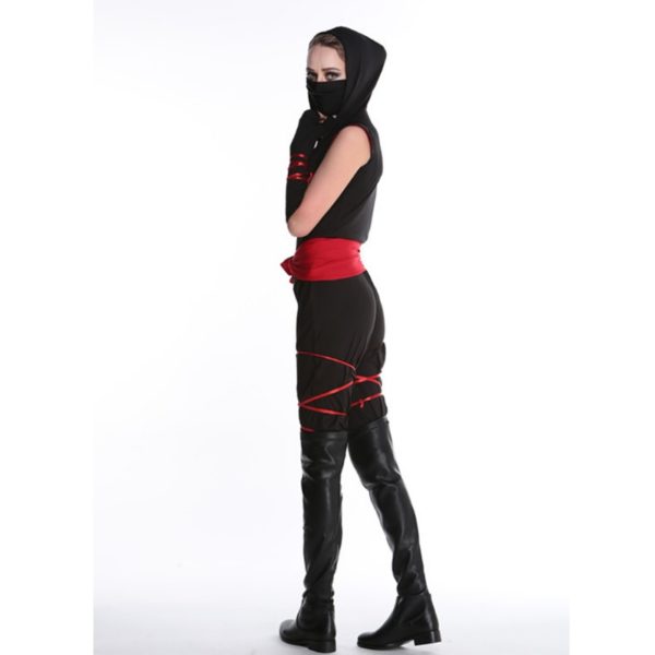 85002 Black Ninja Warrior Sexy Costume for Women
