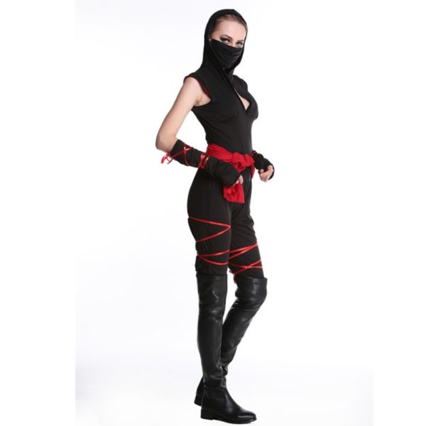 85004 Black Ninja Warrior Sexy Costume for Women