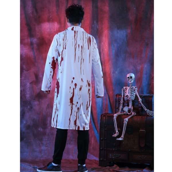 85102 Halloween Party Cosplay Horror Clothes Bloody Scary Doctor Costume For Men