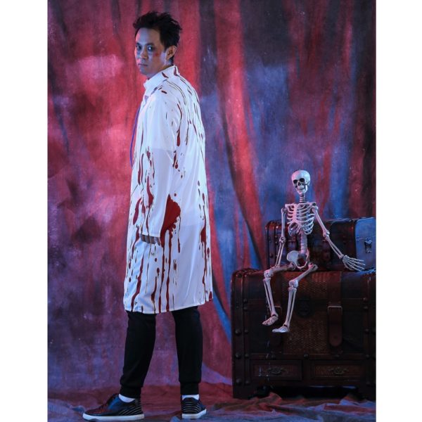 85103 Halloween Party Cosplay Horror Clothes Bloody Scary Doctor Costume For Men
