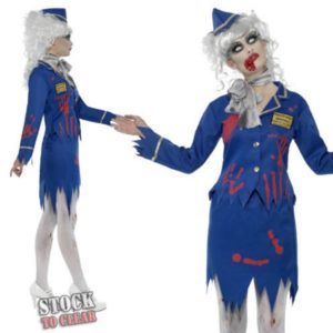 85301 Scary Stewardess Costume