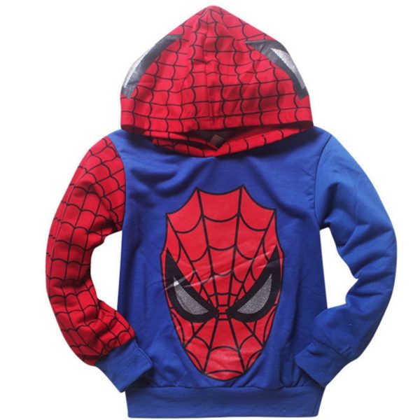 86804 Spiderman Boys Sweater Sweatshirts Sets
