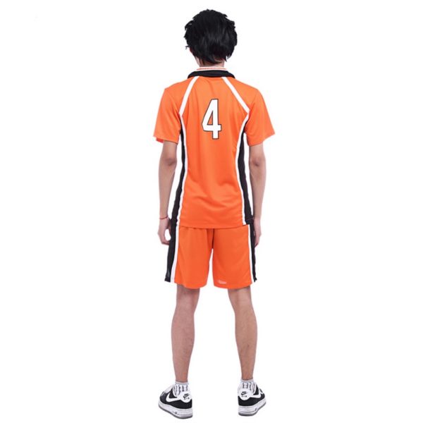 87104 Haikyuu Cosplay Costume Karasuno High School Volleyball Club Hinata Shyouyou Sportswear Jerseys Uniform