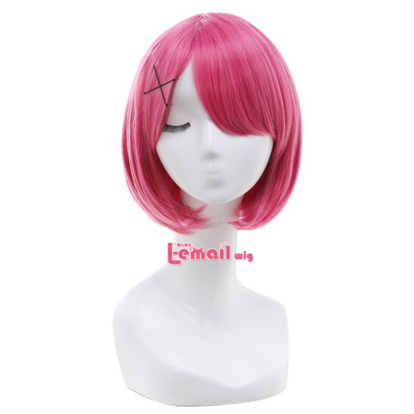 88206 Life in a different world from zero Rem Ram Cosplay Wigs