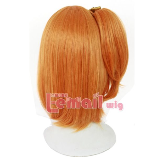 88405 Short Orange Synthetic Hair Anime Kousaka Honoka Love Live Wig Cosplay