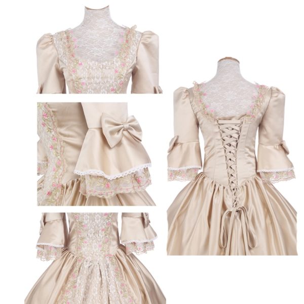 89006 Medieval Renaissance Victorian Dresses Princess Ball Gowns Dresses Masquerade Costumes