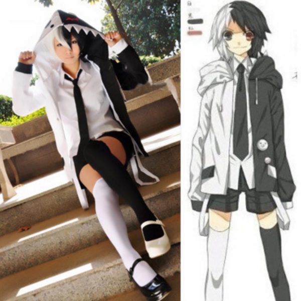 89801 Black and White Cosplay Anime Dangan Ronpa 2 Monokuma Cosplay Costume