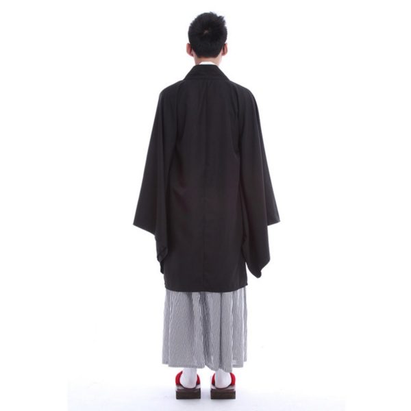 92906 Japanese Kimonos Men Traditional Clothing Samurai A ninja Gongfu Cosplay Costume