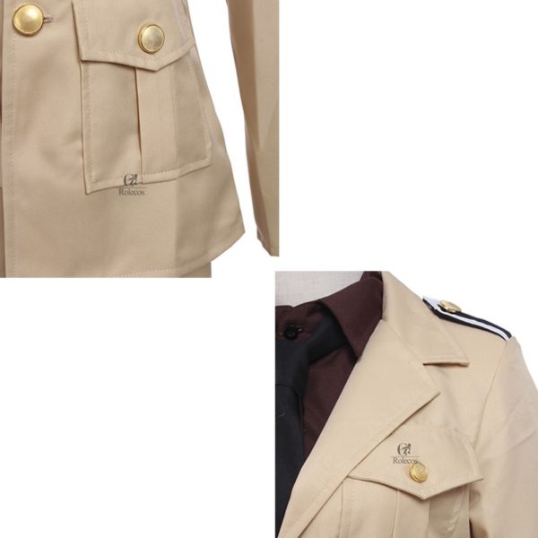 93006 Anime APH Cosplay Costumes Axis powers Ludwig Cosplay Costumes Italy Military Uniform
