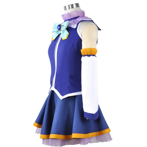 93302 Anime Kono Subarashii Sekai ni Shukufuku wo! Cosplay Costumes Aqua Cosplay Dress Kazuma Satou Megumin Uniform