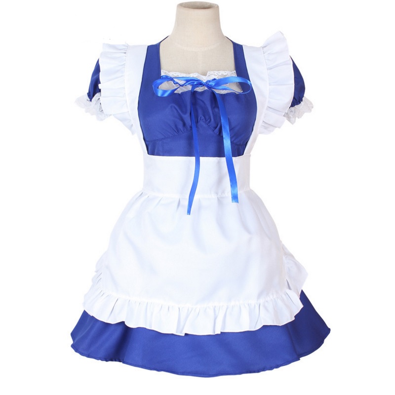 94301 Japanese Anime Maid Cafe Cosplay Costume Dress Uniform