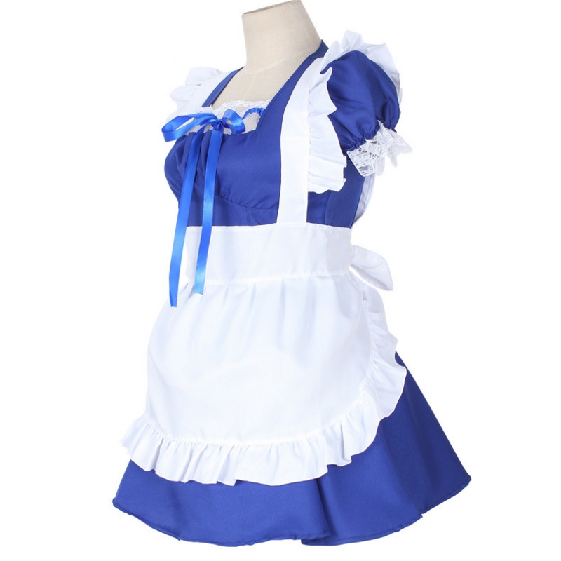 Japanese Anime Maid Cafe Cosplay Costume Dress Uniform - Party-Shopping.com