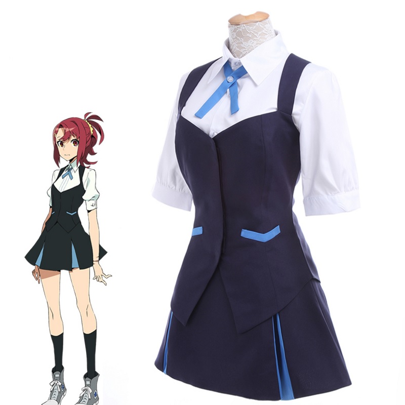 94701 Japanese Anime Kiznaiver Takashiro Chidori Cosplay Costumes Girl School Uniform