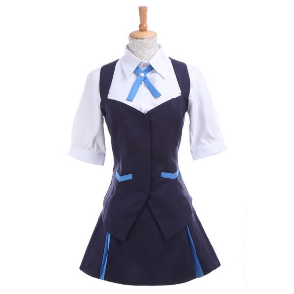 94702 Japanese Anime Kiznaiver Takashiro Chidori Cosplay Costumes Girl School Uniform