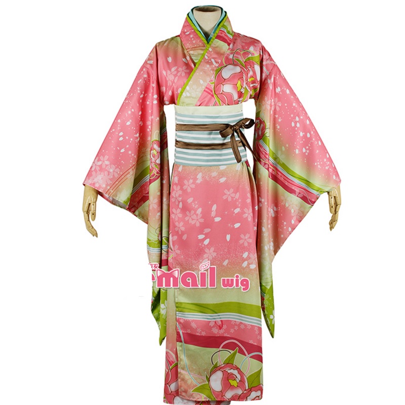 96902 Anime Love Live Minami Kotori Kimono Cosplay Costume